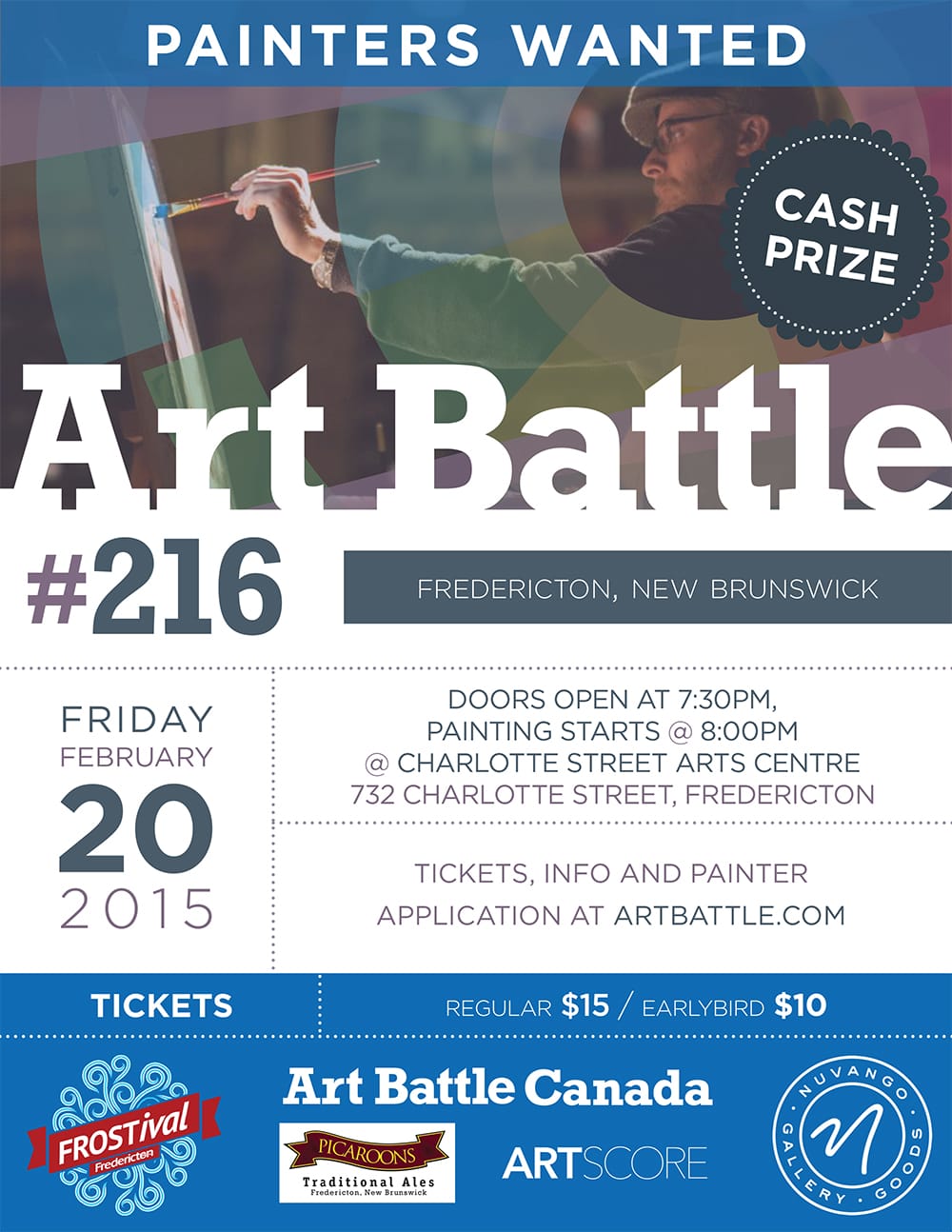 Art Battle 216 - Fredericton