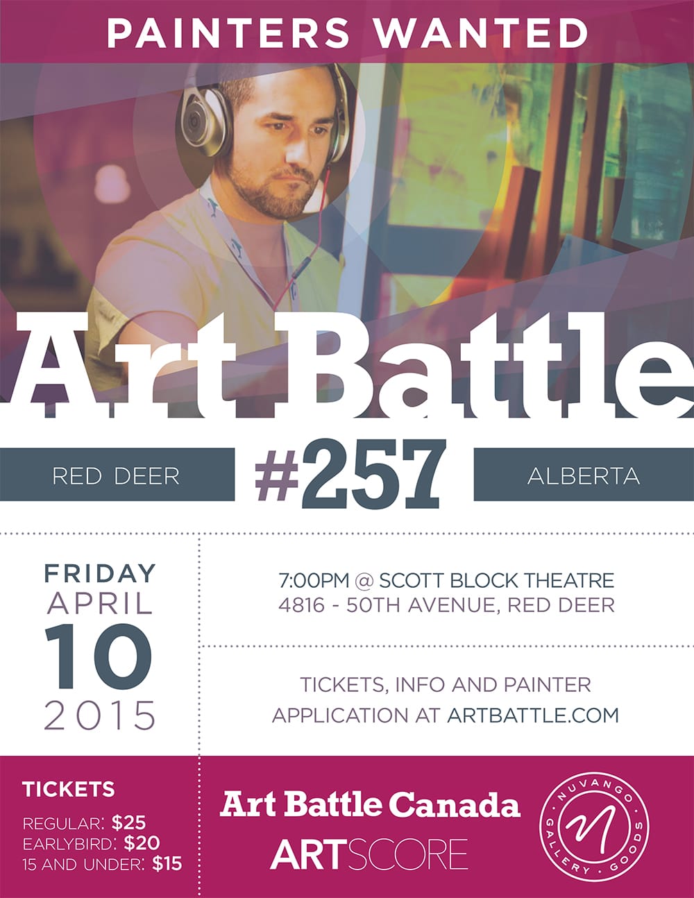 Art Battle 257 - Red Deer