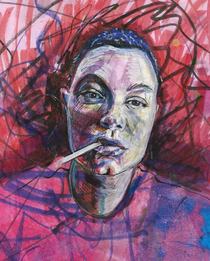 Portrait of a Smoker and Her Addiction - Nicole Little